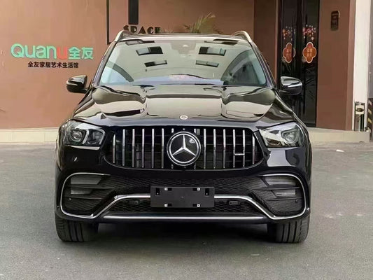 Peningkatan Mercedes-Benz GLE 167 kepada Kit Pemasangan Bampar Hadapan & Gril GLE63