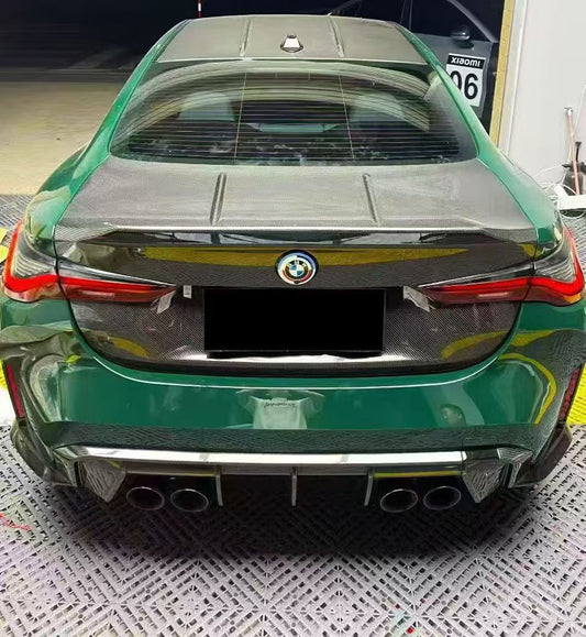 Penutup But Gentian Karbon Kering Ringan Siri-G BMW