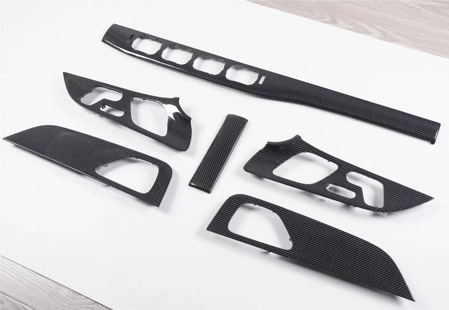 Mercedes-Benz GLE & GLS (X167) Carbon Fiber Interior Trim Kit | OEM Replacement Set