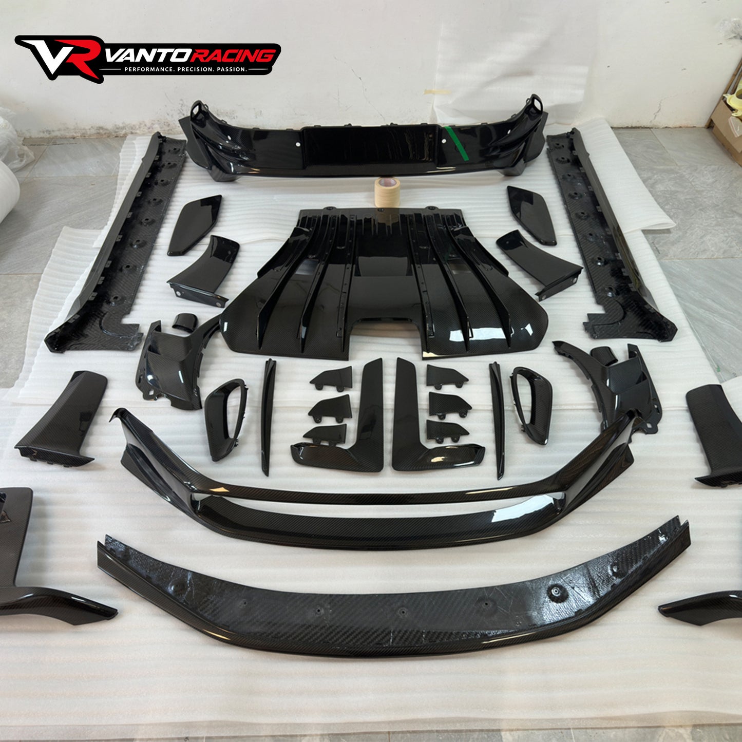 Porsche 911 992.1 GT3 Style Dry Carbon Fiber Hood Spoiler | Pilihan Lampu Brek Menegak & Mendatar