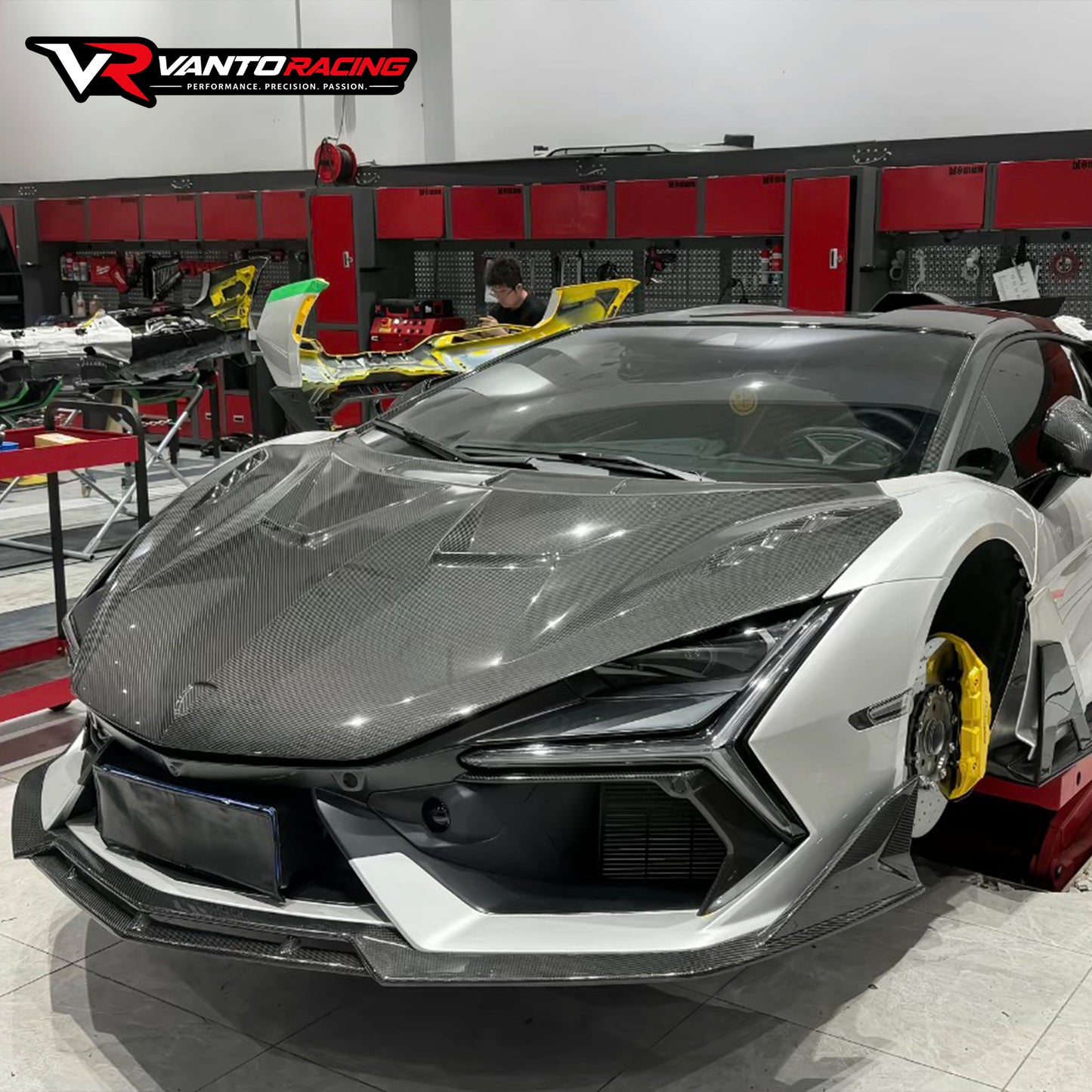 ชุดแต่ง Lamborghini Revuelto Style-D Dry Carbon Fiber | ตรงรุ่น OEM 1:1