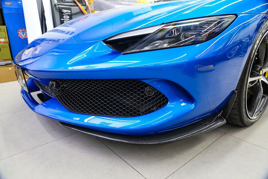 Ferrari 296 GTB Carbon Fiber Body Kit — Front Lip, Side Skirts & Rear Diffuser