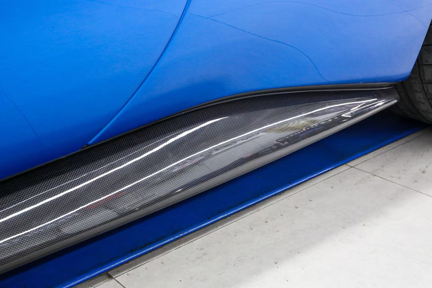 Ferrari 296 GTB Carbon Fiber Body Kit — Front Lip, Side Skirts & Rear Diffuser