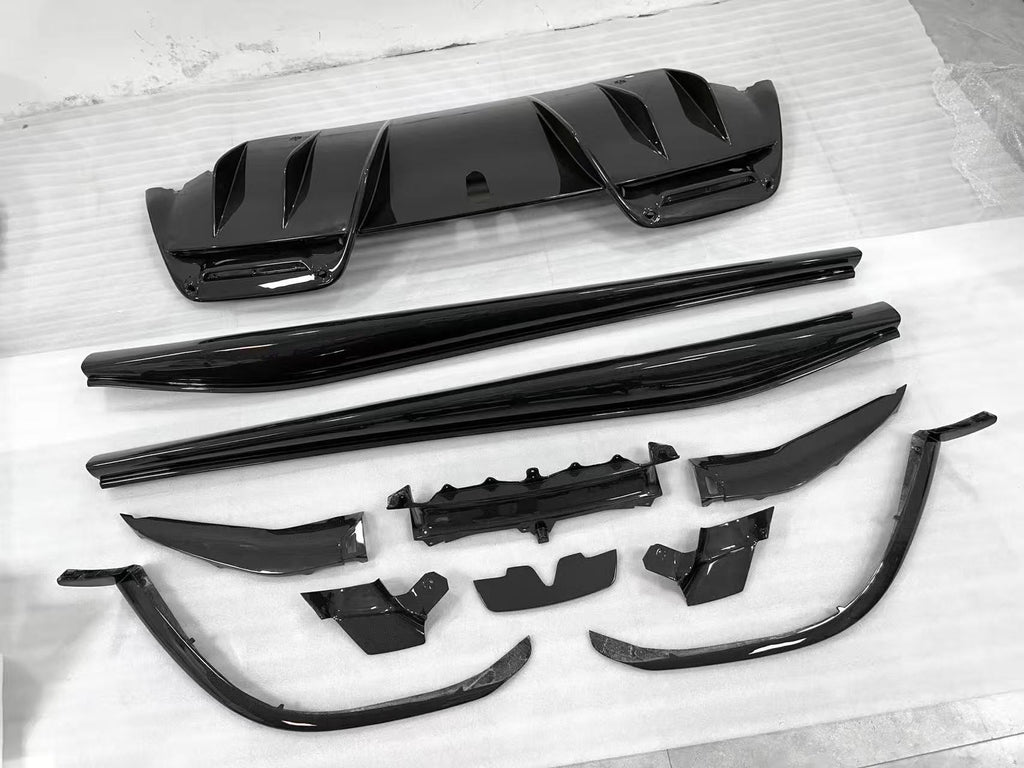 Ferrari 296 GTB Carbon Fiber Body Kit — Front Lip, Side Skirts & Rear Diffuser