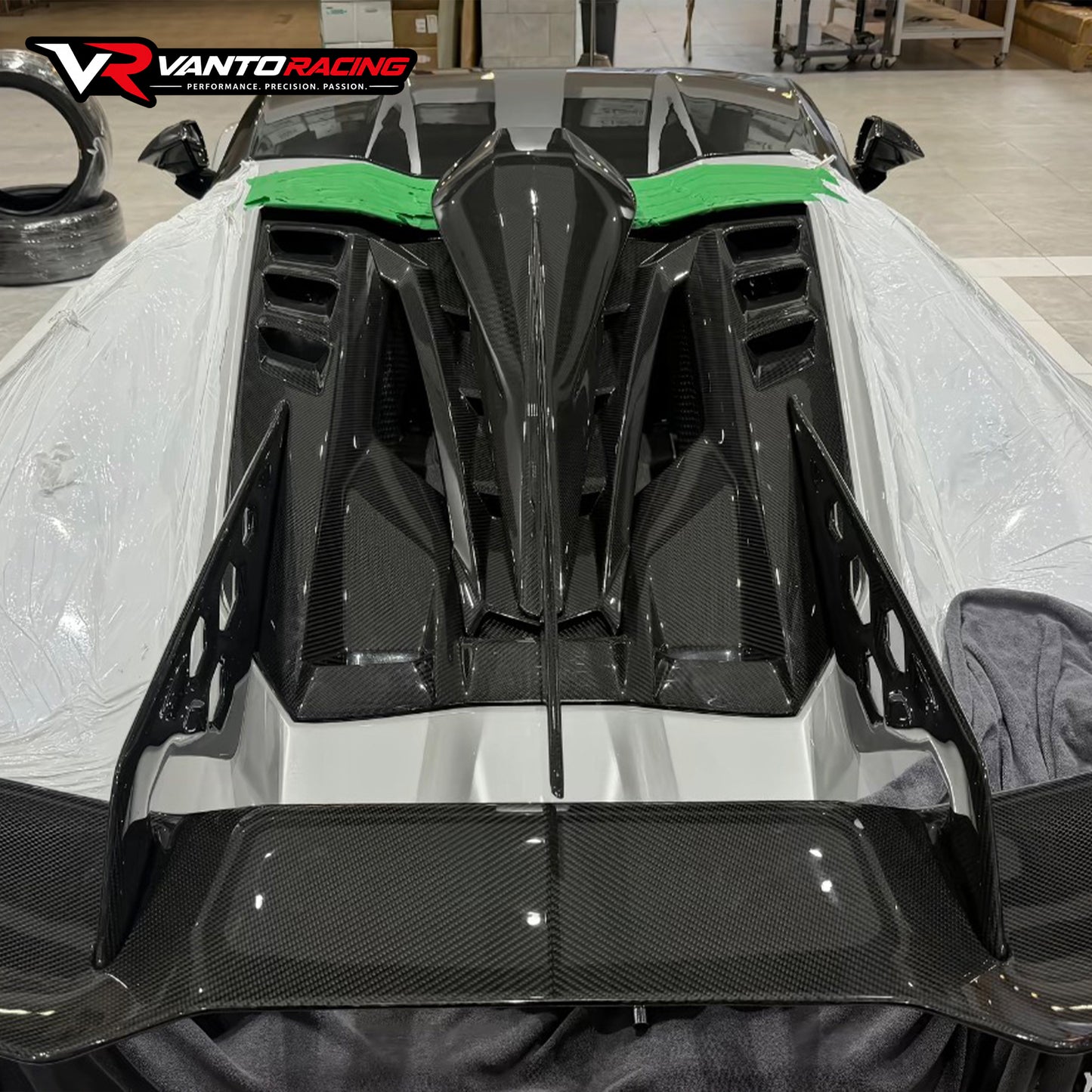 ชุดแต่ง Lamborghini Revuelto Style-D Dry Carbon Fiber | ตรงรุ่น OEM 1:1
