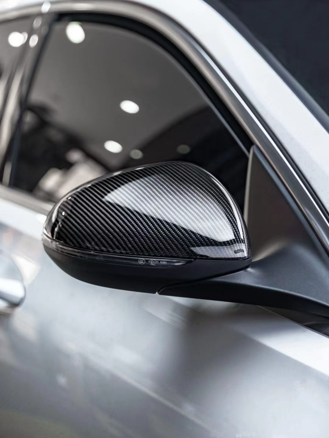 Mercedes-Benz AMG Dry Carbon Fiber Mirror Caps – W206 C43 C63 / X254 GLC43 GLC63