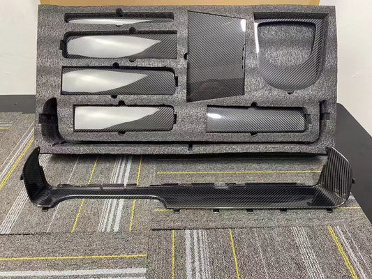 Mercedes-Benz G-Class W464 Dry Carbon Fiber Interior Trim Kit | 2019–2024 Full Replacement Set