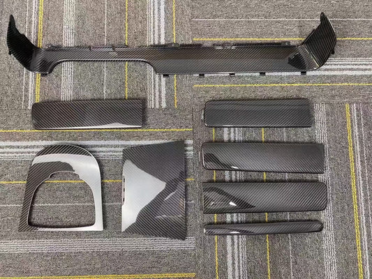 Mercedes-Benz G-Class W464 Dry Carbon Fiber Interior Trim Kit | 2019–2024 Full Replacement Set