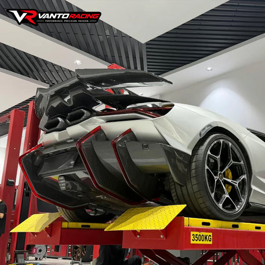 Kit Badan Gentian Karbon Kering Gaya-D Lamborghini Revuelto | Kesesuaian OEM 1:1
