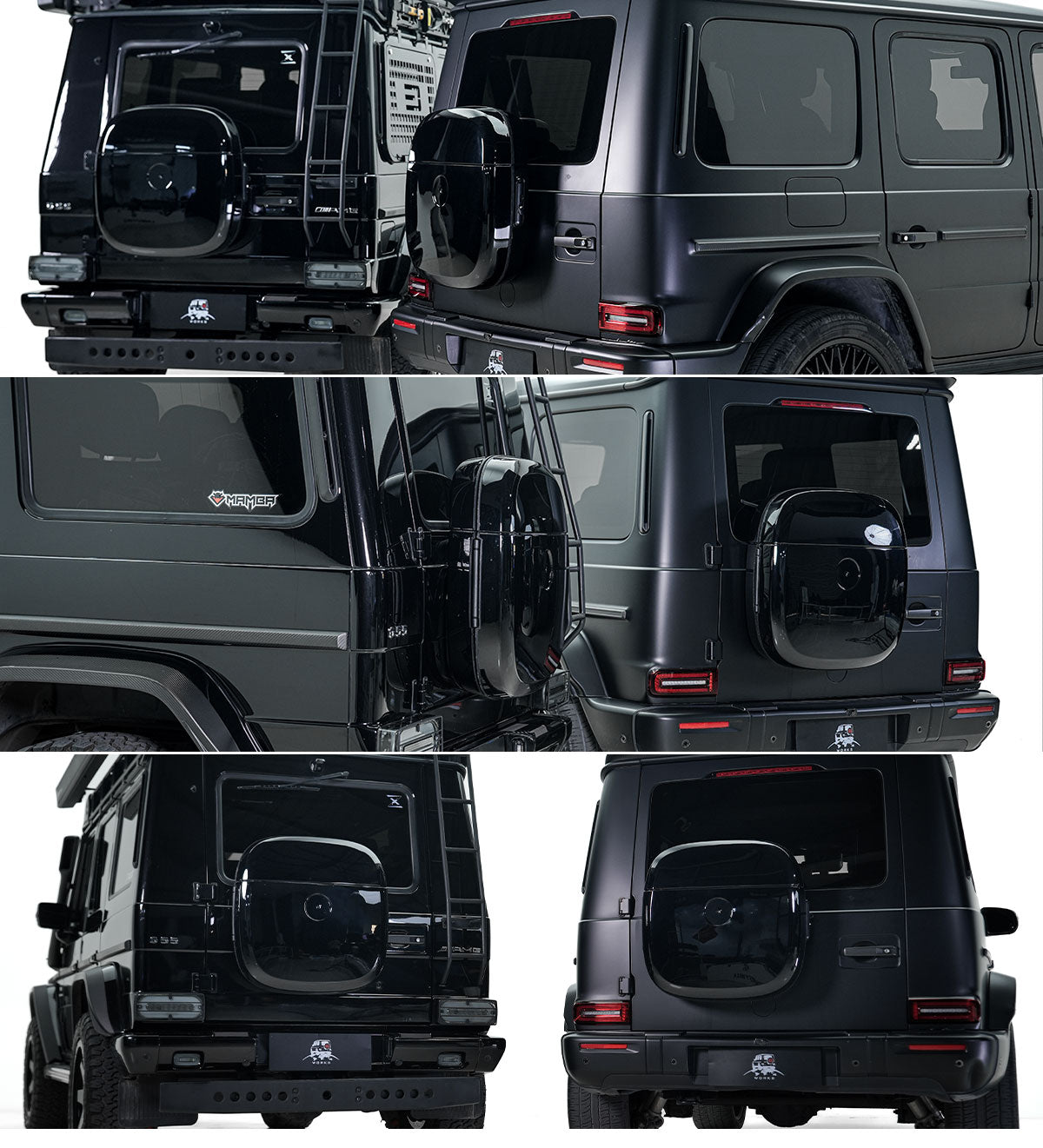 Mercedes-Benz G-Class G463 G464 G465 G580 EV-Style Rear Spare Wheel Cover