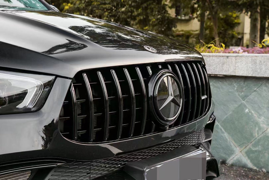 Mercedes-Benz GLE 167 Upgrade to GLE63 Front Bumper Assembly & Grille Kit