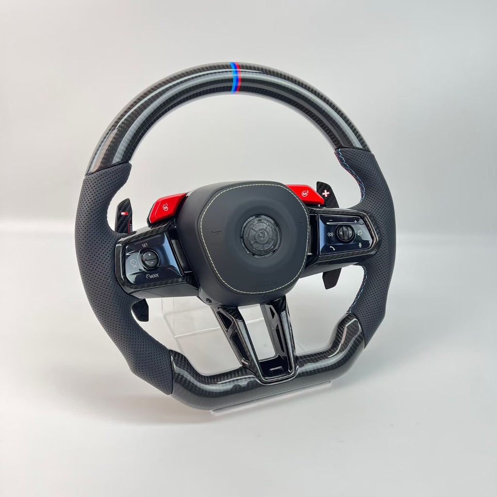 BMW M5 G90 Dry Carbon Fiber Steering Wheel – Compatible with F & G Chassis