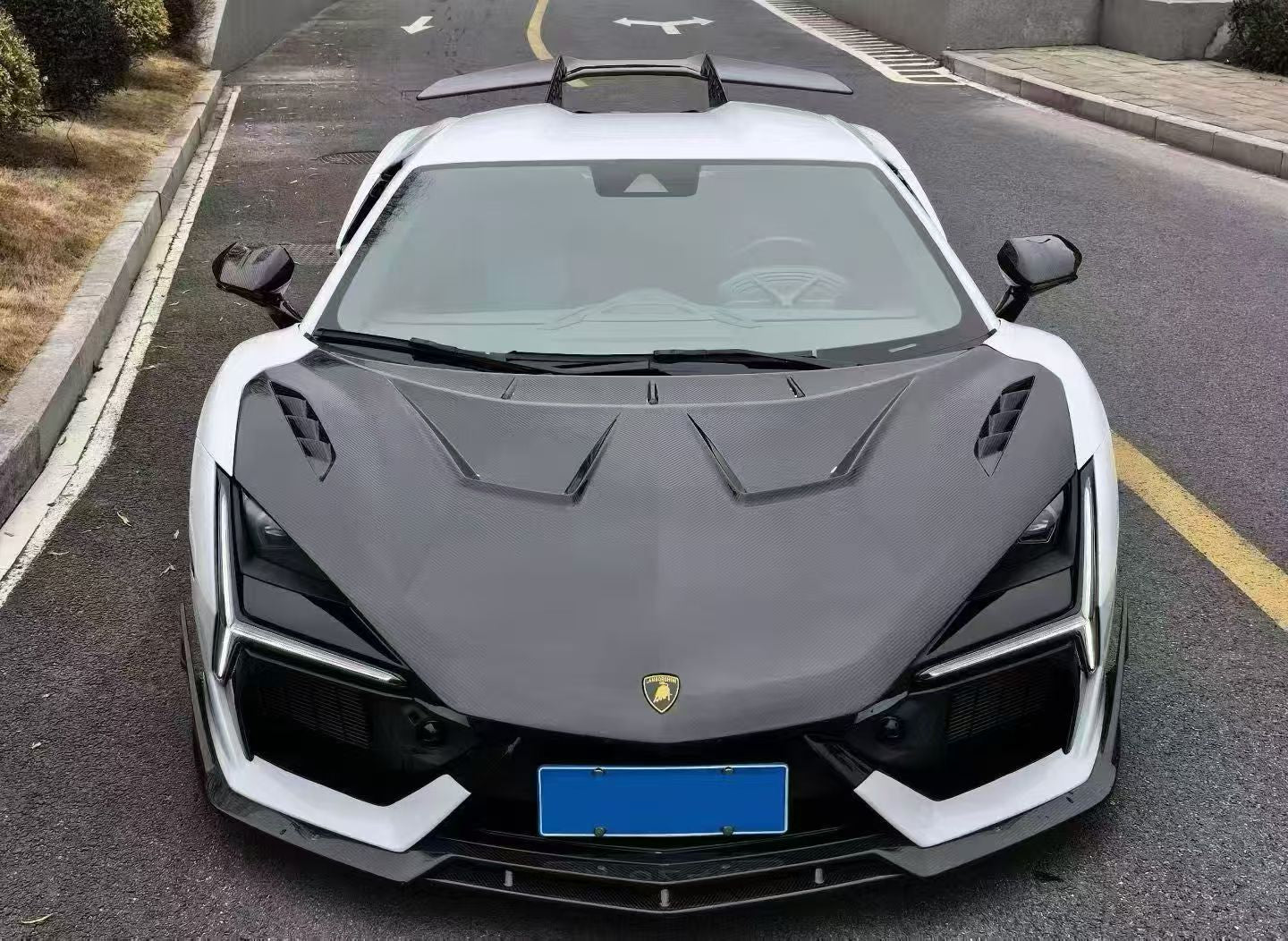 Lamborghini Revuelto Style-D Dry Carbon Fiber Body Kit | OEM 1:1 Fit