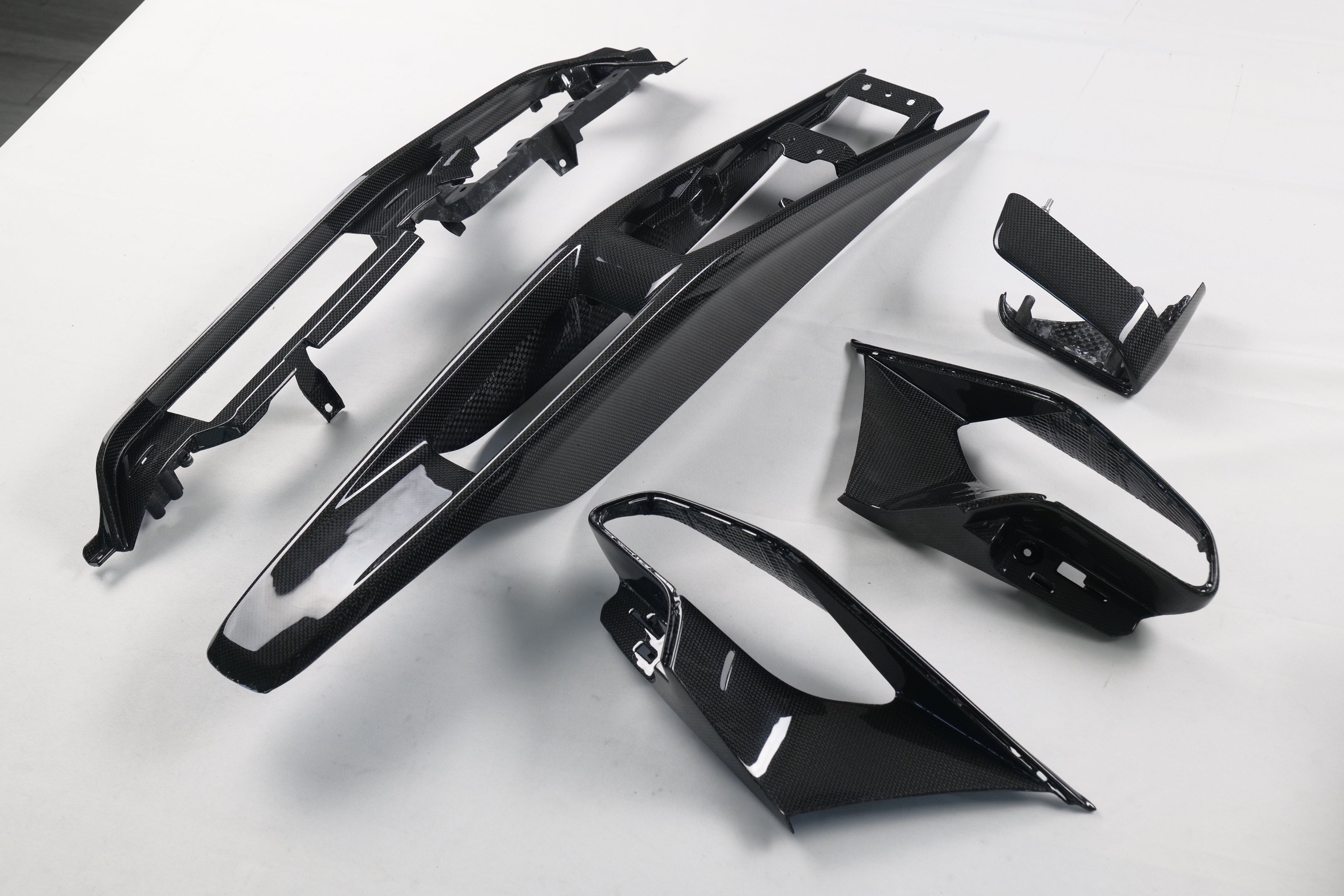Ferrari 296 GTB Carbon Fiber Body Kit — Front Lip, Side Skirts & Rear Diffuser