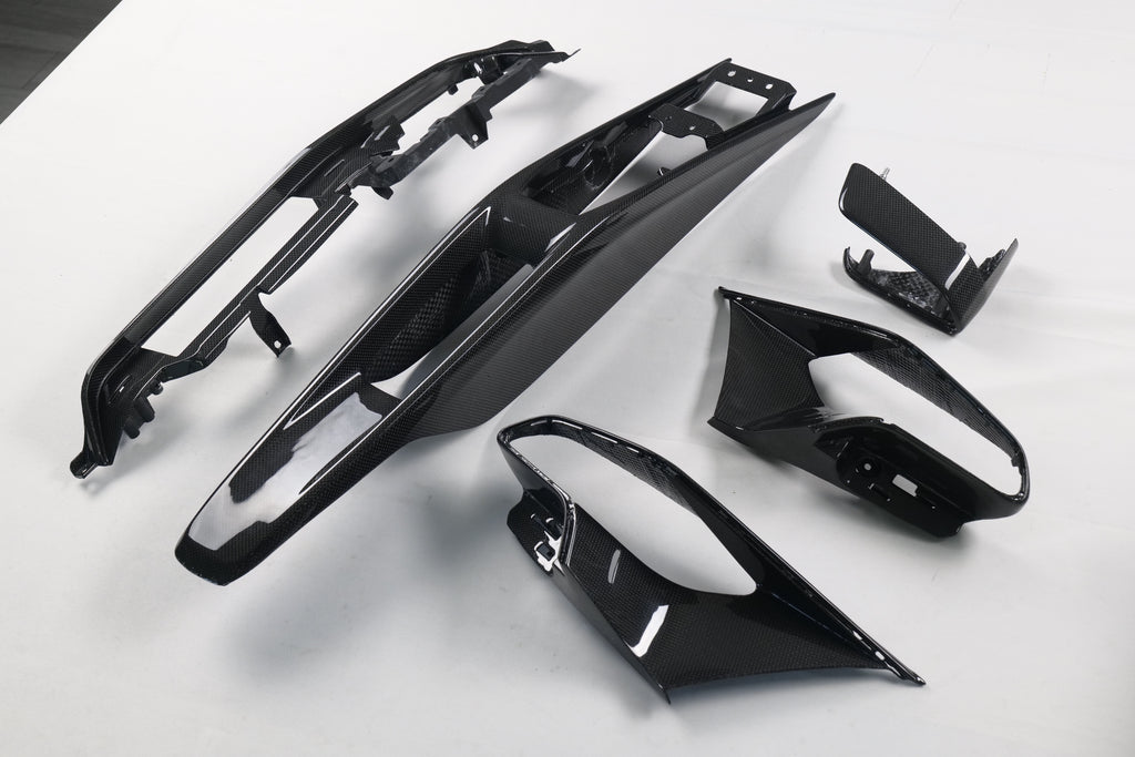 Ferrari 296 GTB Carbon Fiber Body Kit — Front Lip, Side Skirts & Rear Diffuser