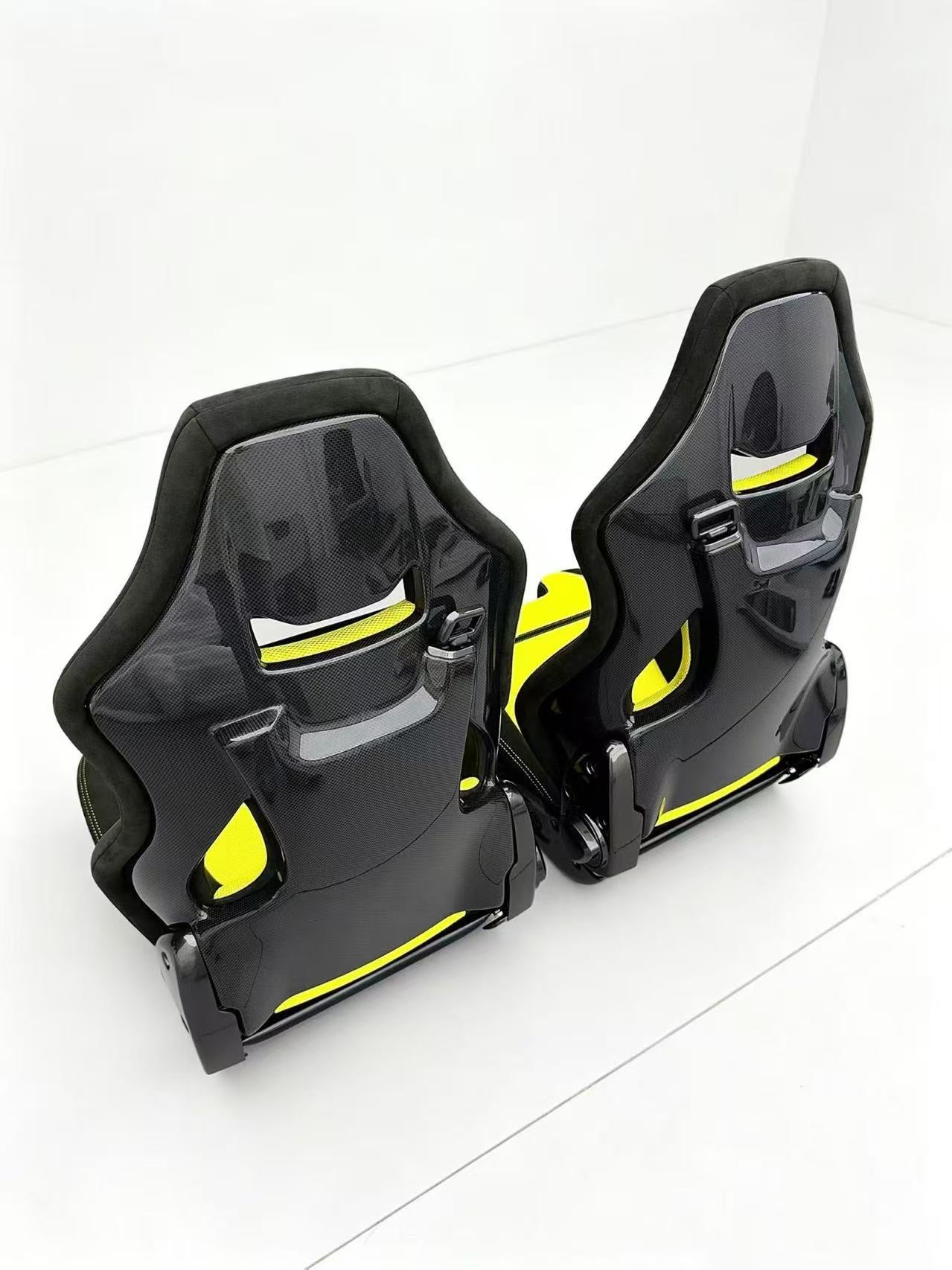 Lightweight Dry Carbon Fiber Racing Seat | Universal Fit & Ferrari Dedicated Models