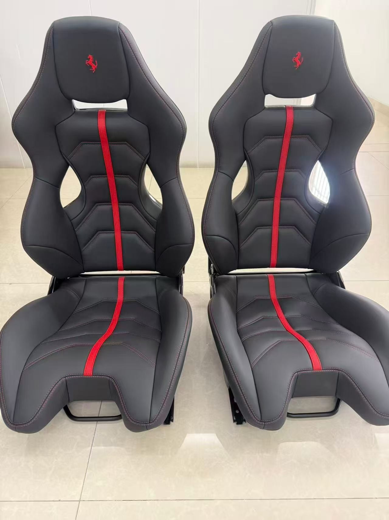 Lightweight Dry Carbon Fiber Racing Seat | Universal Fit & Ferrari Dedicated Models