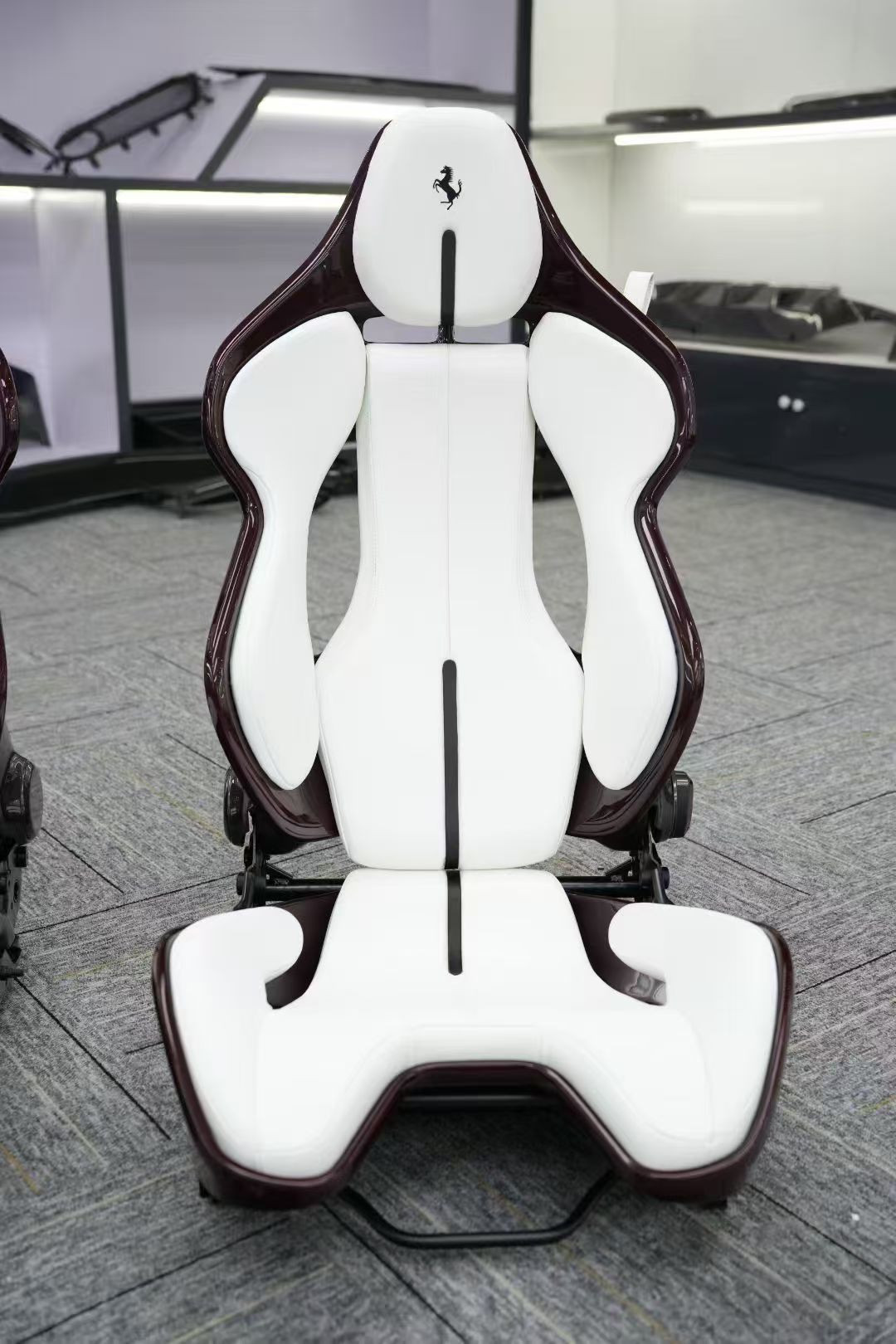 Lightweight Dry Carbon Fiber Racing Seat | Universal Fit & Ferrari Dedicated Models