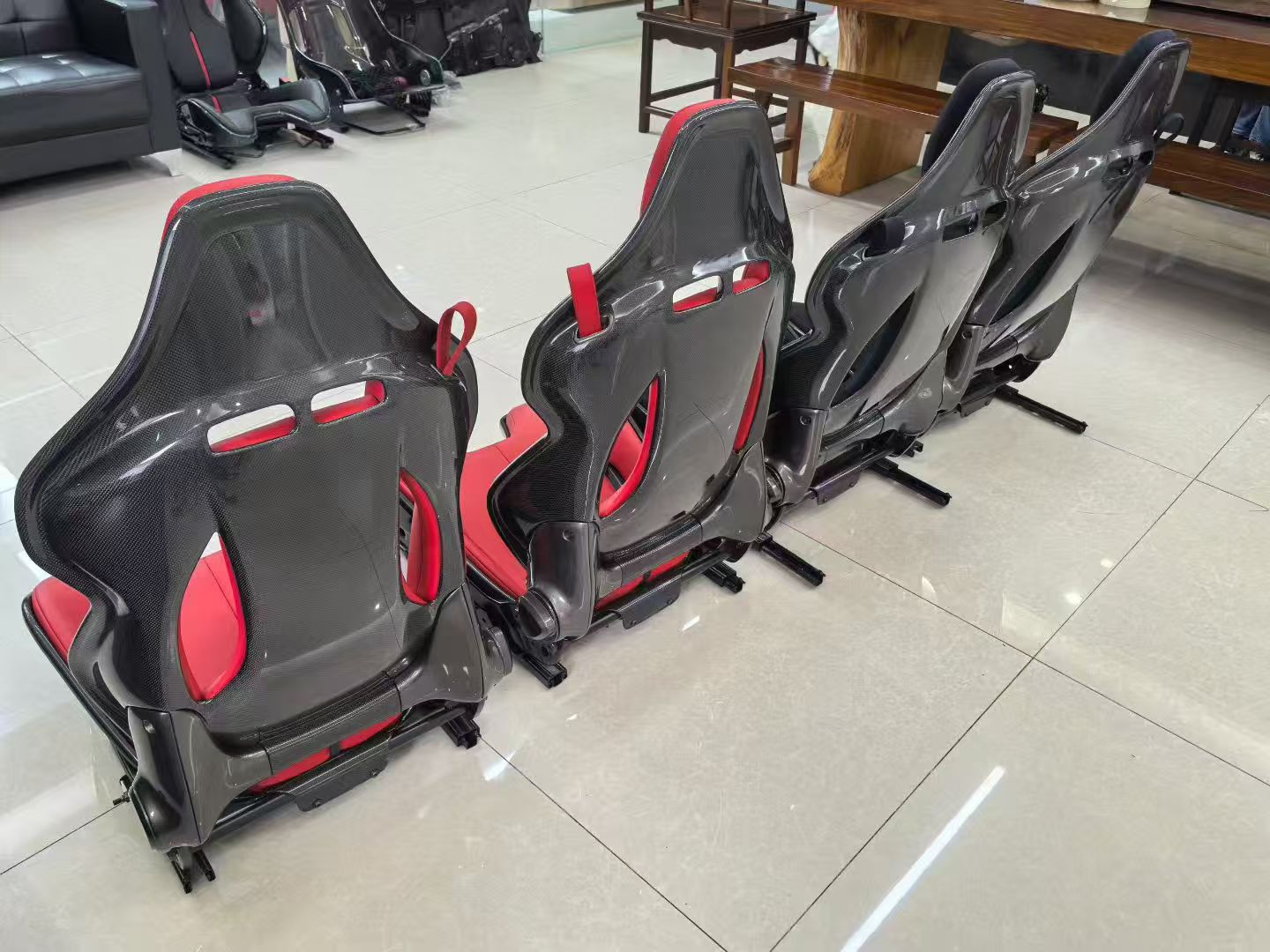 Lightweight Dry Carbon Fiber Racing Seat | Universal Fit & Ferrari Dedicated Models