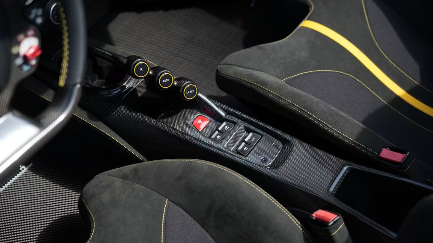 Lightweight Dry Carbon Fiber Racing Seat | Universal Fit & Ferrari Dedicated Models