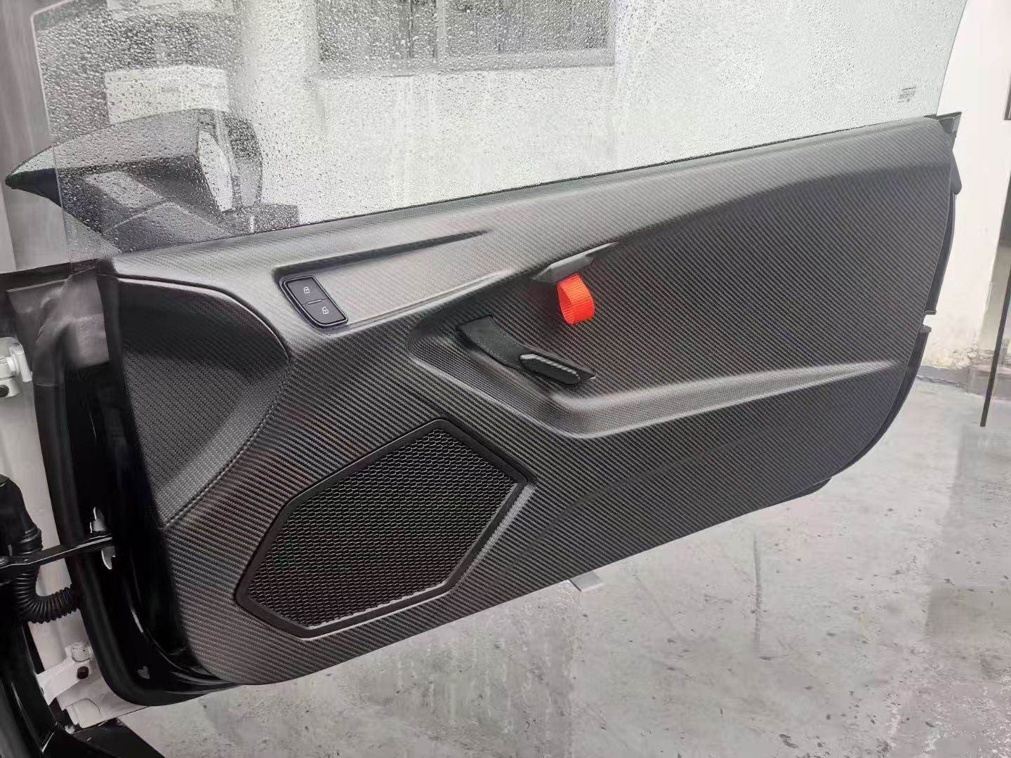 Lamborghini Huracán STO Dry Carbon Fiber Door Panels | Lightweight OEM Replacement