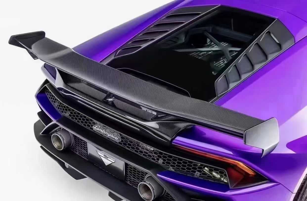 Lamborghini Huracán EVO / LP580 / LP610 Dry Carbon Fiber Rear Wing | EVO Style Upgrade