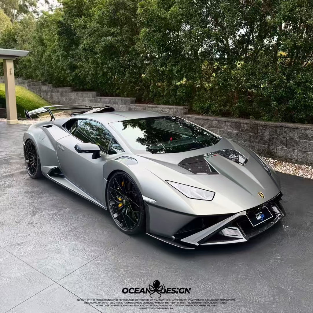 Lamborghini STO Dry Carbon Fiber Large Rear Wing