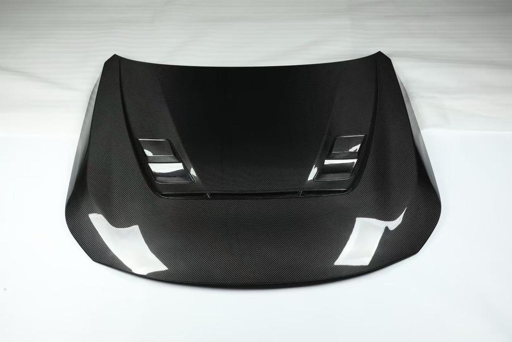 BMW G42 G87 Dry Carbon Fiber Hood & Fenders – N-Style Vented