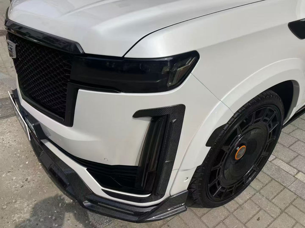 Cadillac Escalade Dry Carbon Fiber M-Style Full Body Kit