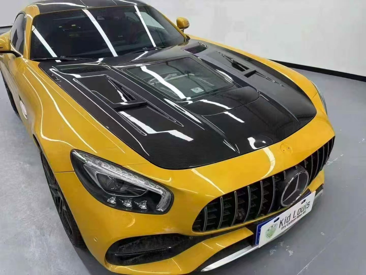 Mercedes-Benz AMG GT Lightweight Dry Carbon Fiber Hood