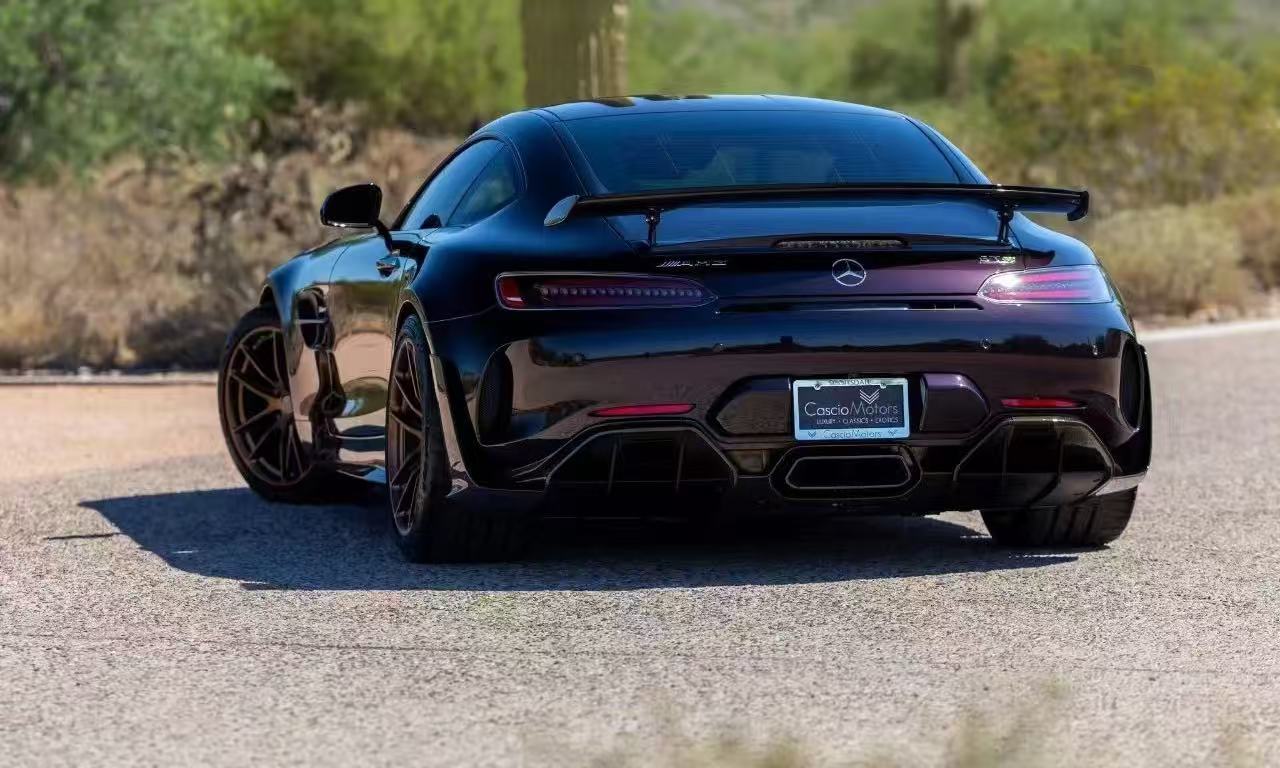 Hud Gentian Karbon Kering Ringan Mercedes-Benz AMG GT
