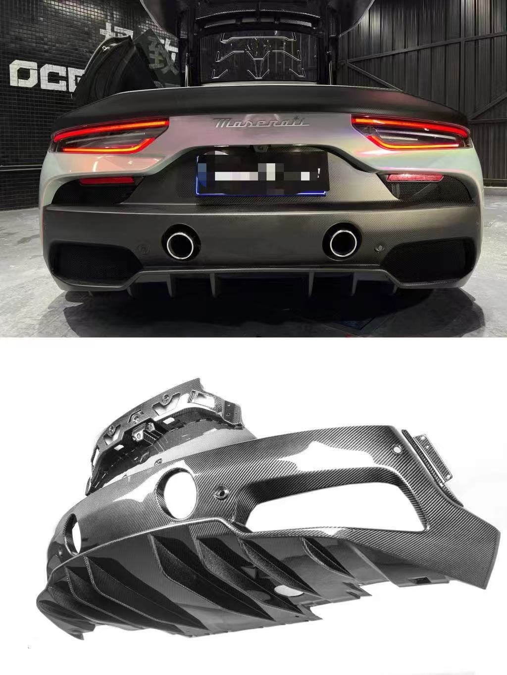 ชุดแต่งตัวถังคาร์บอนไฟเบอร์แท้สำหรับ Maserati MC20