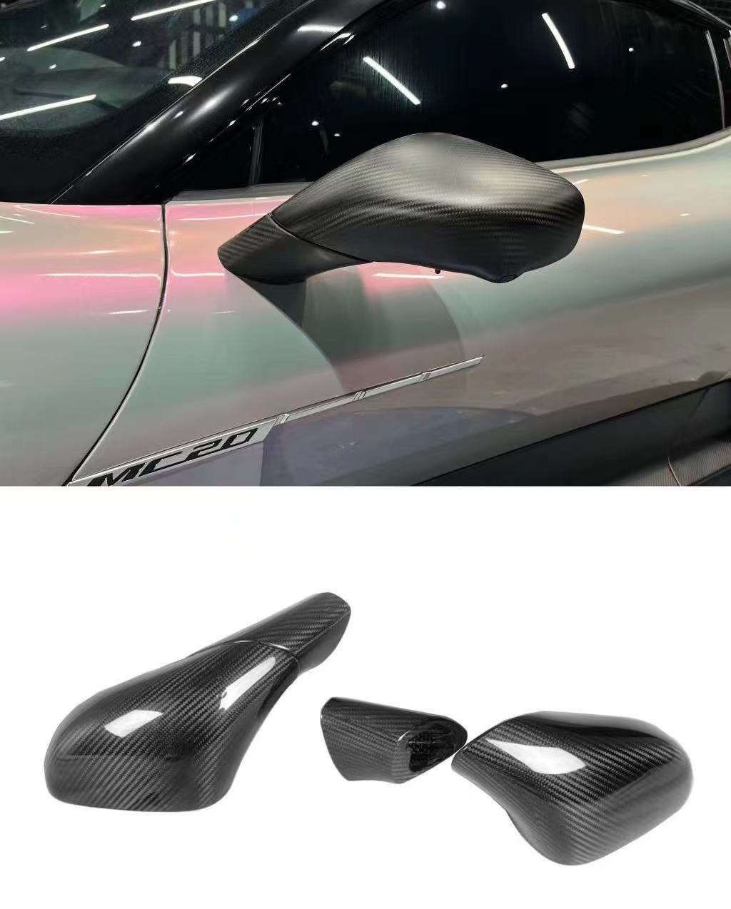ชุดแต่งตัวถังคาร์บอนไฟเบอร์แท้สำหรับ Maserati MC20