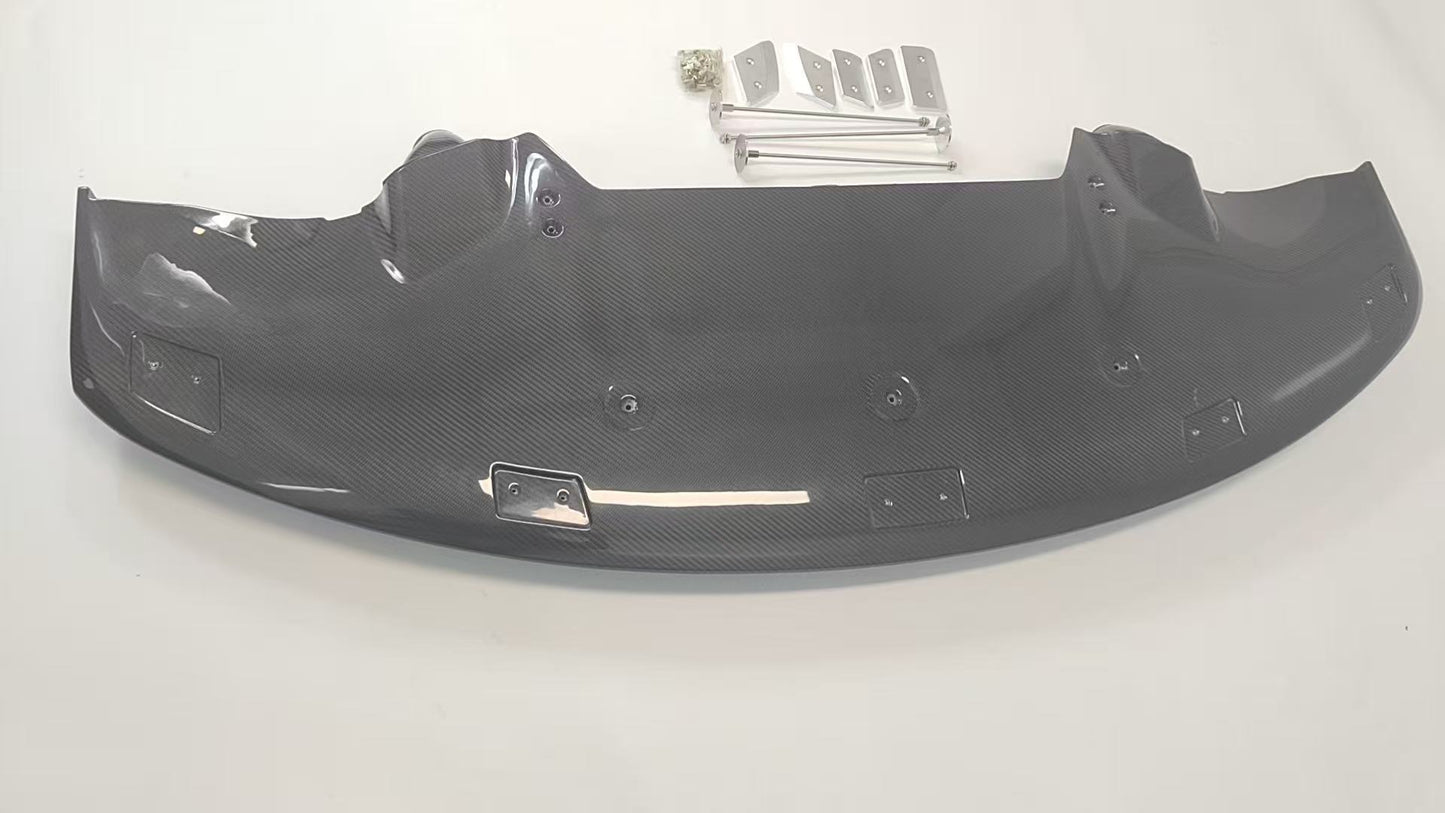กันชนหน้า BMW M3 M4 (F80 / F82) สไตล์ 3D คาร์บอนไฟเบอร์เต็ม | เปลี่ยนโดยตรง