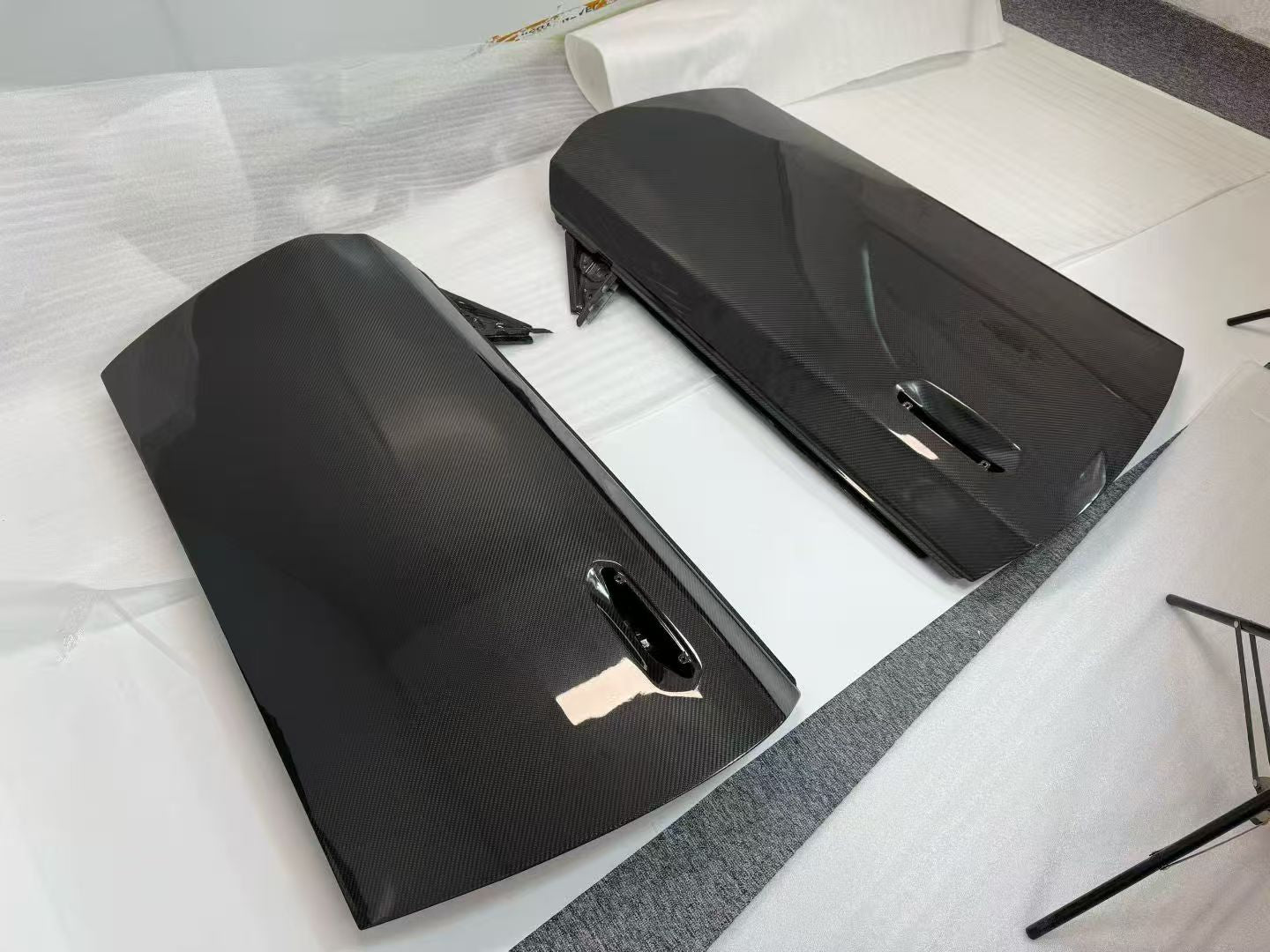 กันชนหน้า BMW M3 M4 (F80 / F82) สไตล์ 3D คาร์บอนไฟเบอร์เต็ม | เปลี่ยนโดยตรง