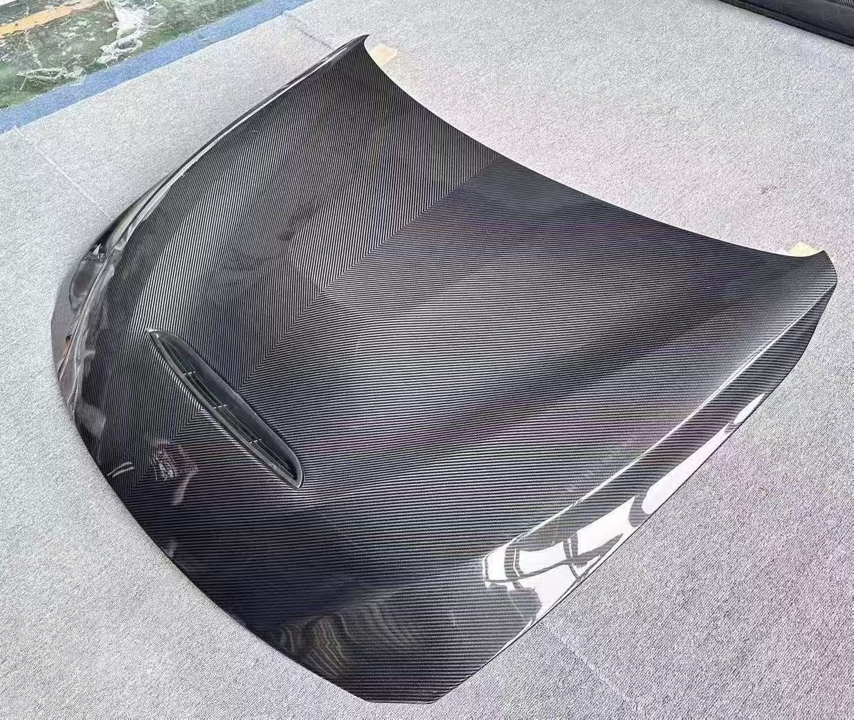 กันชนหน้า BMW M3 M4 (F80 / F82) สไตล์ 3D คาร์บอนไฟเบอร์เต็ม | เปลี่ยนโดยตรง